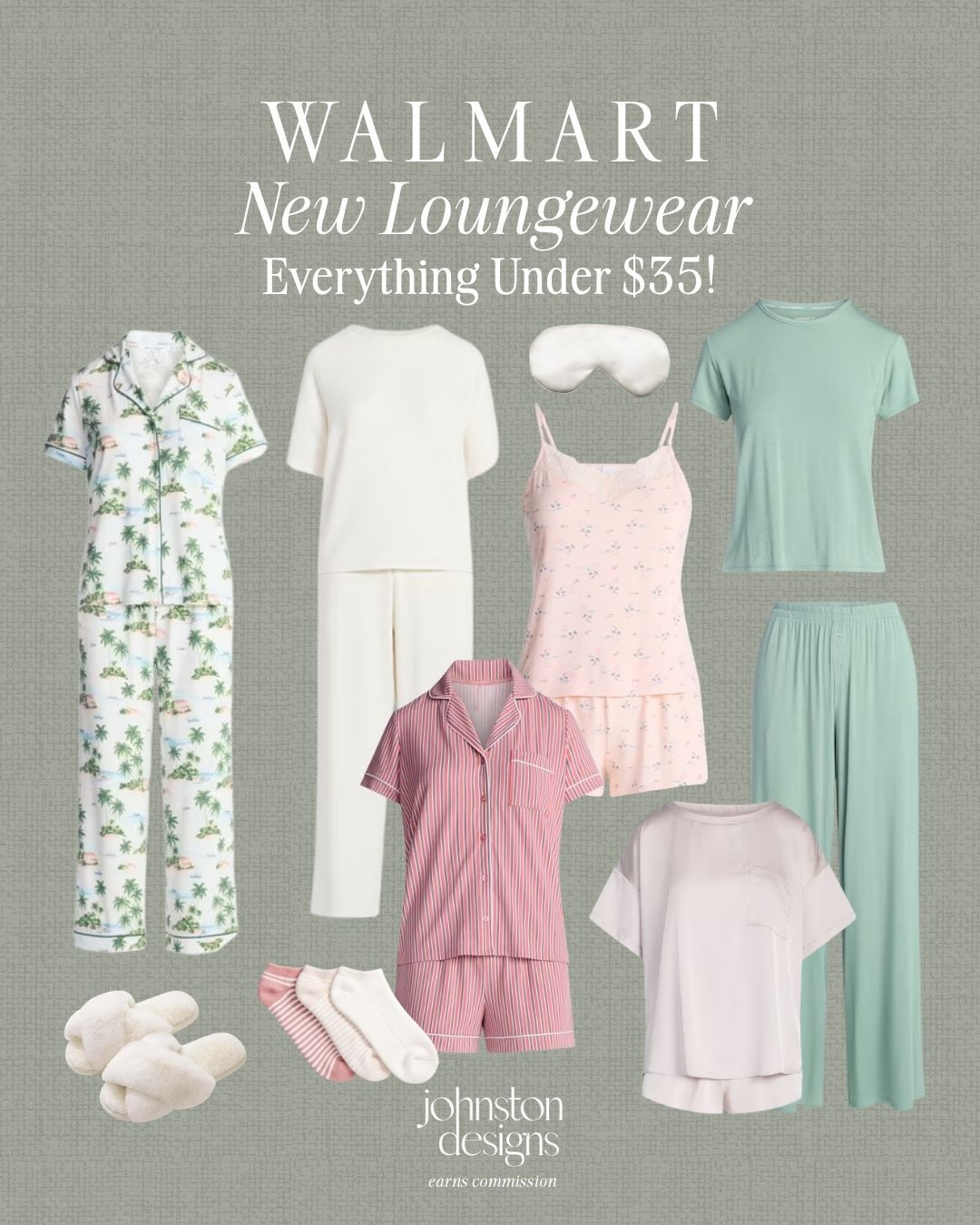 Cozy new Walmart loungewear finds under $35 with soft sets, pajama styles and comfy extras for slow mornings or relaxing nights. Love these pastel pieces for an easy sleepwear refresh. 💤

Walmart JoySpun loungewear, pajama set, lounge set, sleepwear finds, soft pajamas, matching set, comfy outfit, pastel style, sleep mask, cozy socks, plush slippers, night routine, slow mornings, relaxed style, affordable finds, under $35, cozy basics 

 #LTKootd #LTKselfcare