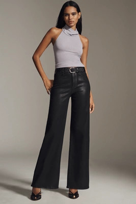 PAIGE Anessa High-Rise Wide-Leg Jeans | Anthropologie (US)