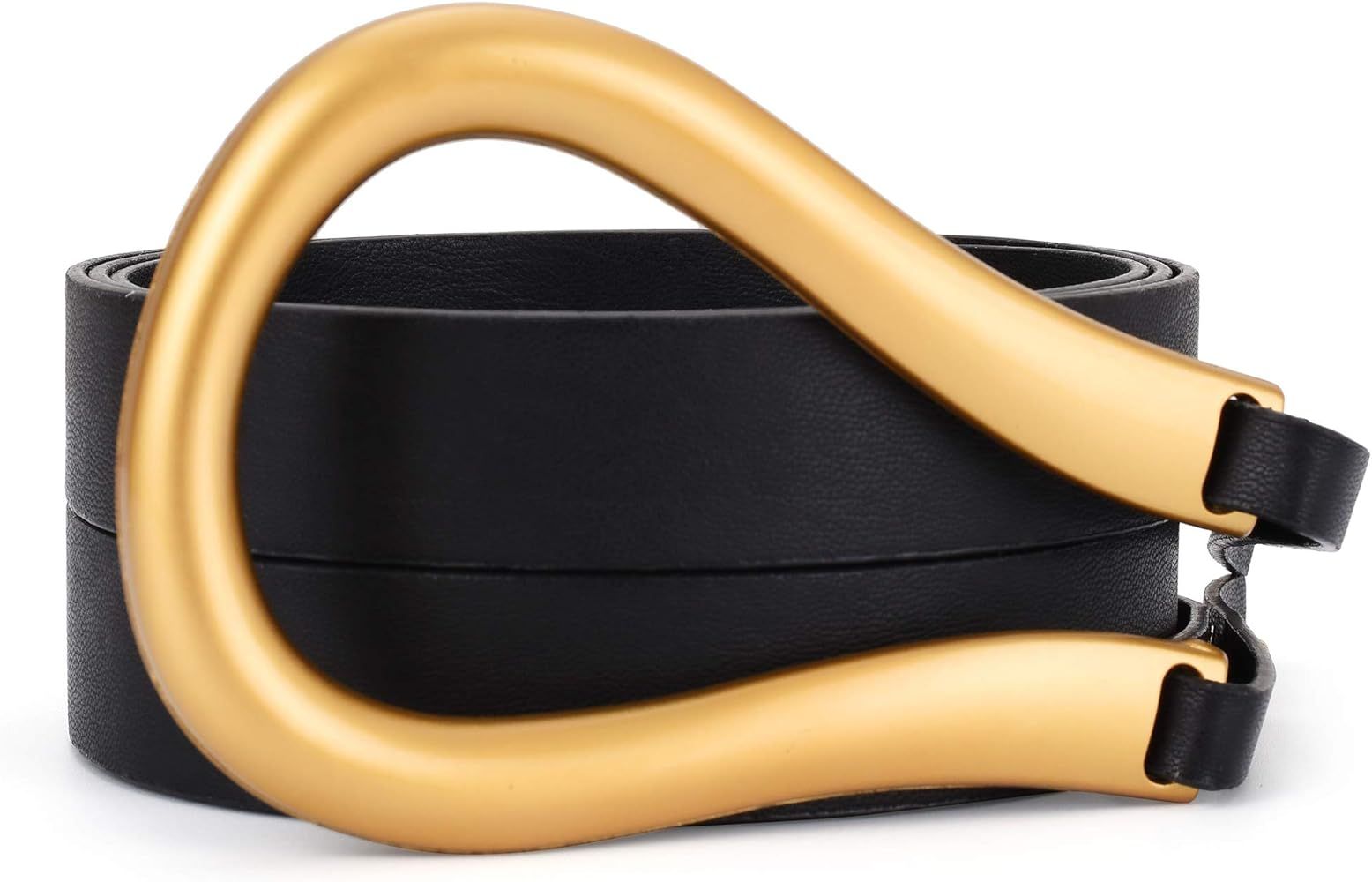 Mile High Life Double-Layer Gold Belt       
Material: Faux Leather | Amazon (US)