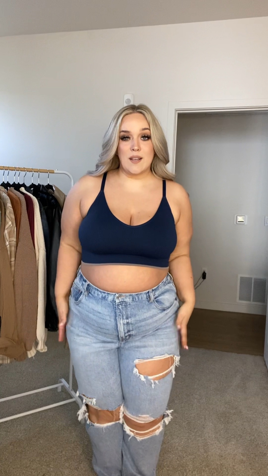 plus size - size 40D- Harper Wilde try on! I’m wearing a size 2x. 

Code- Danyelle15 

#LTKSeasonal #LTKFind #LTKcurves