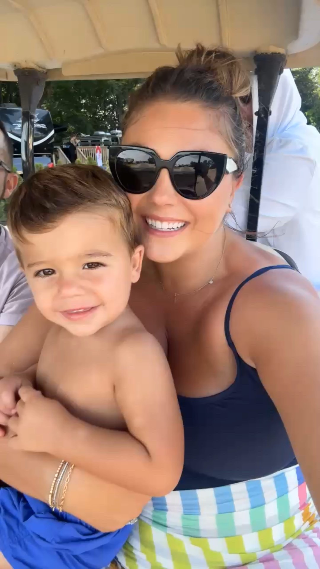 Beach day! I’m wearing 18 in swimsuit & XXL in sarong cover up. Use CARALYNM at Cakes Body. 

#LTKStyleTip #LTKSwim #LTKPlusSize