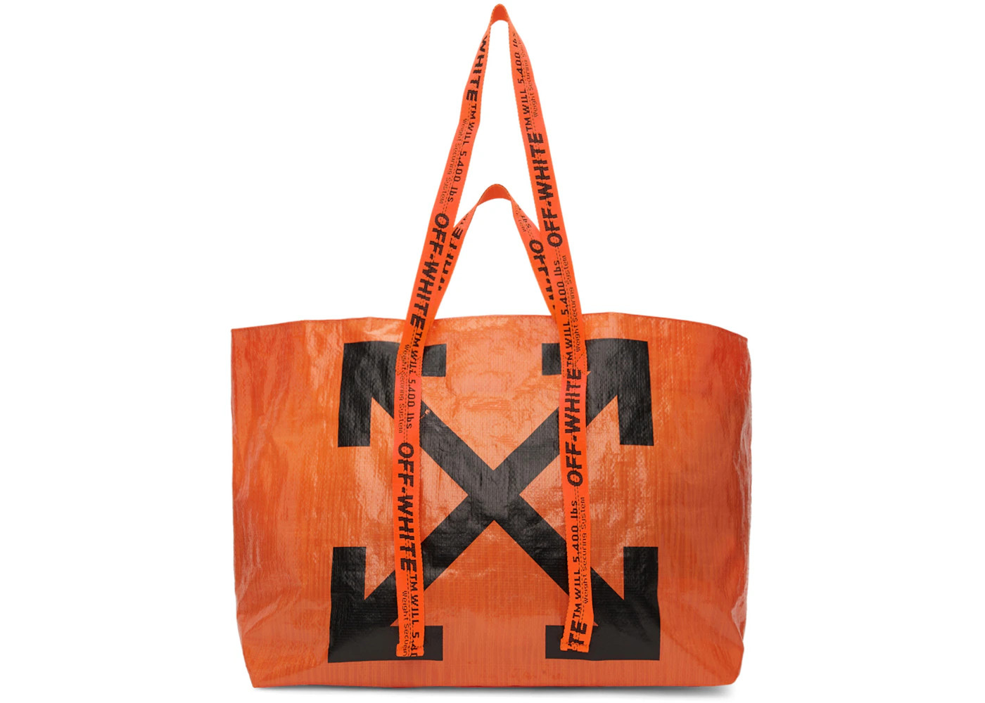 OFF-WHITE Arrows Tote BagOrange Black | StockX