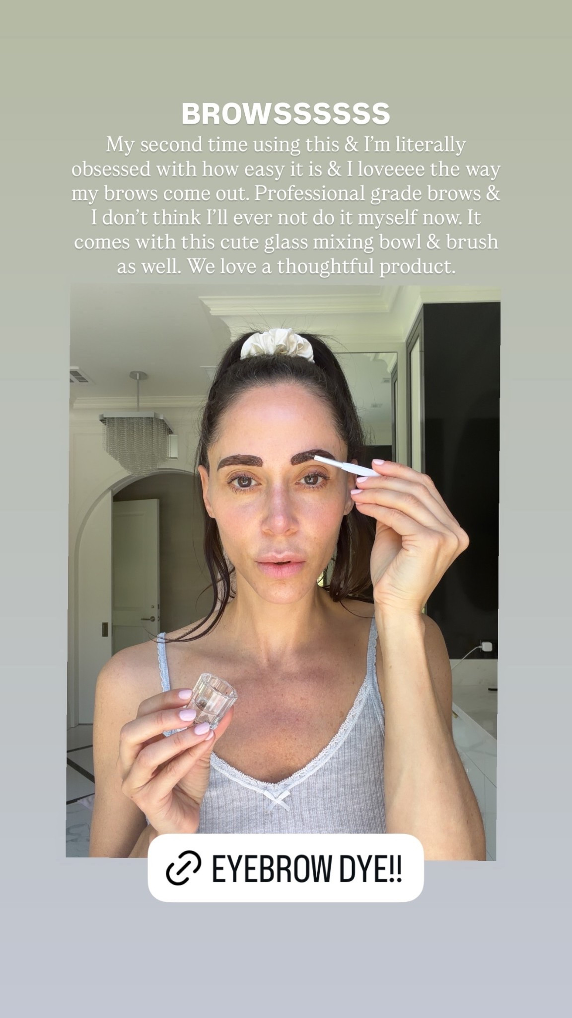 My second time using this & I’m literally obsessed with how easy it is & I loveeee the way my brows come out. Professional grade brows & I don’t think I’ll ever not do it myself now. It comes with this cute glass mixing bowl & brush as well. We love a thoughtful product.  

#LTKselfcare #LTKgrwm #LTKmomlife