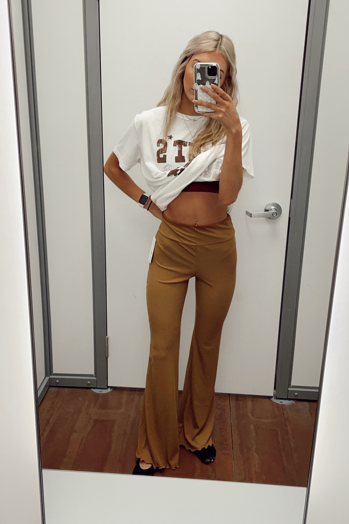 Flared & RIBBED leggings from Walmart!!