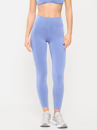 High-Waisted PowerChill 7/8 Leggings | Old Navy (US)