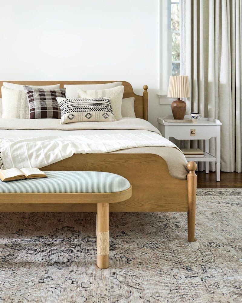 Shop our Livabliss Collection on sale now @wayfair - bench- bed - pillows - nightstand and more 