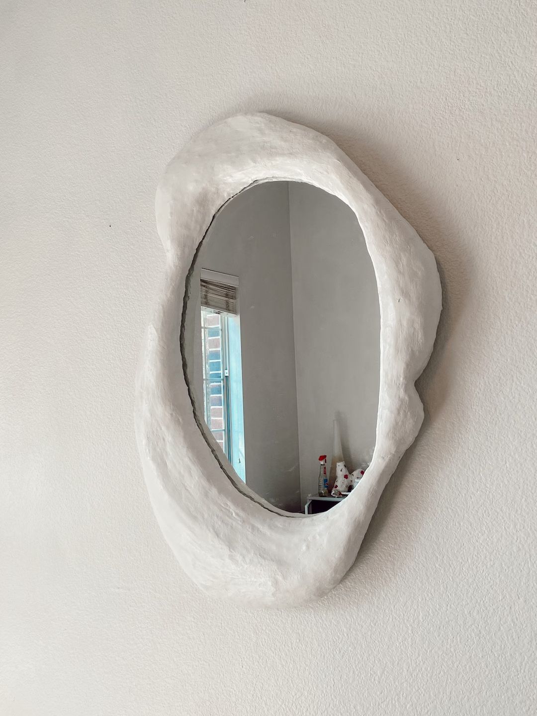 Oval Organic Abstract Mirror - Etsy | Etsy (US)