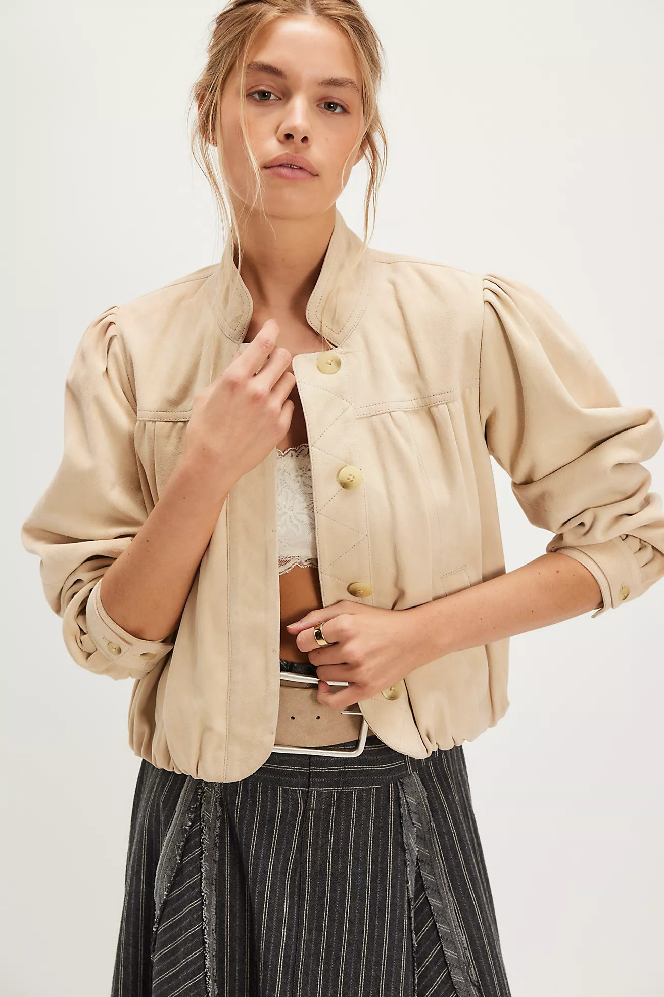 Nimbus Suede Jacket | Free People (Global - UK&FR Excluded)
