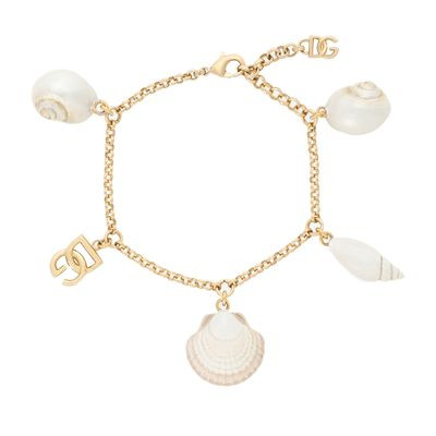 DG logo and shell charms bracelet | 24S US
