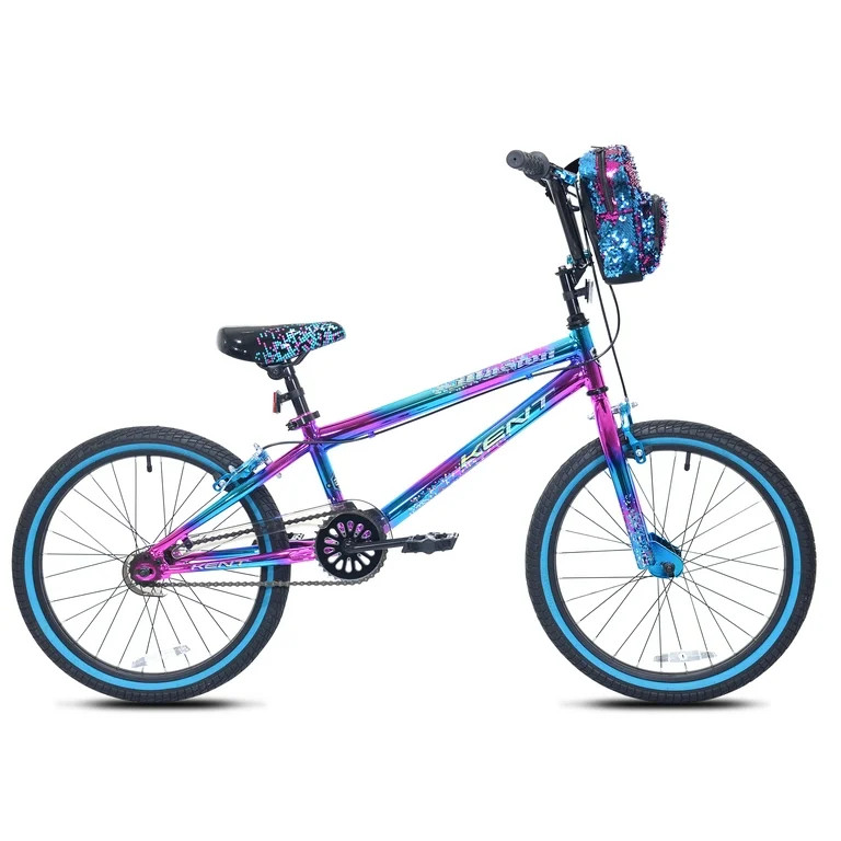 Kent Illusion Child Bike, 20" Wheels, Kids Ages 7-13 Years, Blue/Purple | Walmart (US)