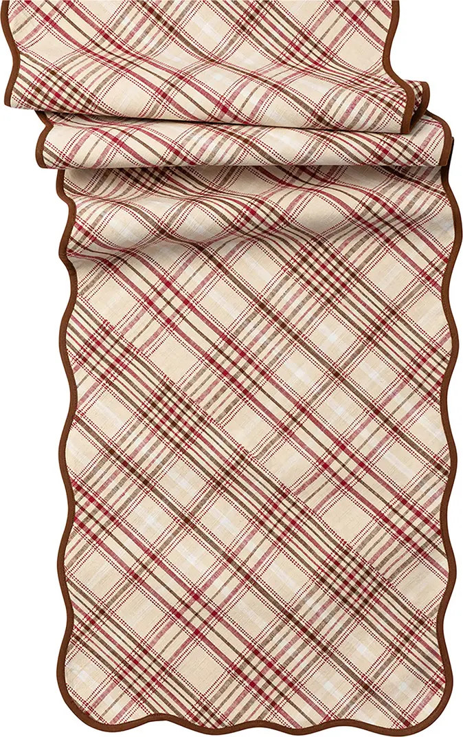 Juliska Tartan Cotton Table Runner | Nordstrom | Nordstrom