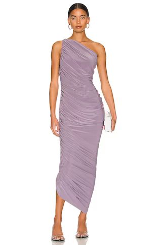 Norma Kamali Diana Gown in Powder Purple from Revolve.com | Revolve Clothing (Global)