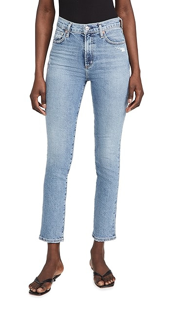 Olivia High Rise Slim Ankle Jeans | Shopbop