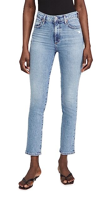 Olivia High Rise Slim Ankle Jeans | Shopbop