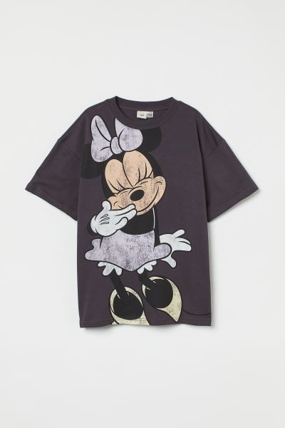 Oversized Printed T-shirt | H&M (US + CA)