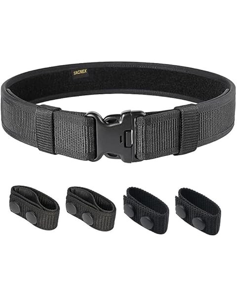Modbelt | Modular EDC Tool Belt - 1.75 Inch Adjustable Black MIL-SPEC Nylon with Black Metal Buck... | Amazon (US)