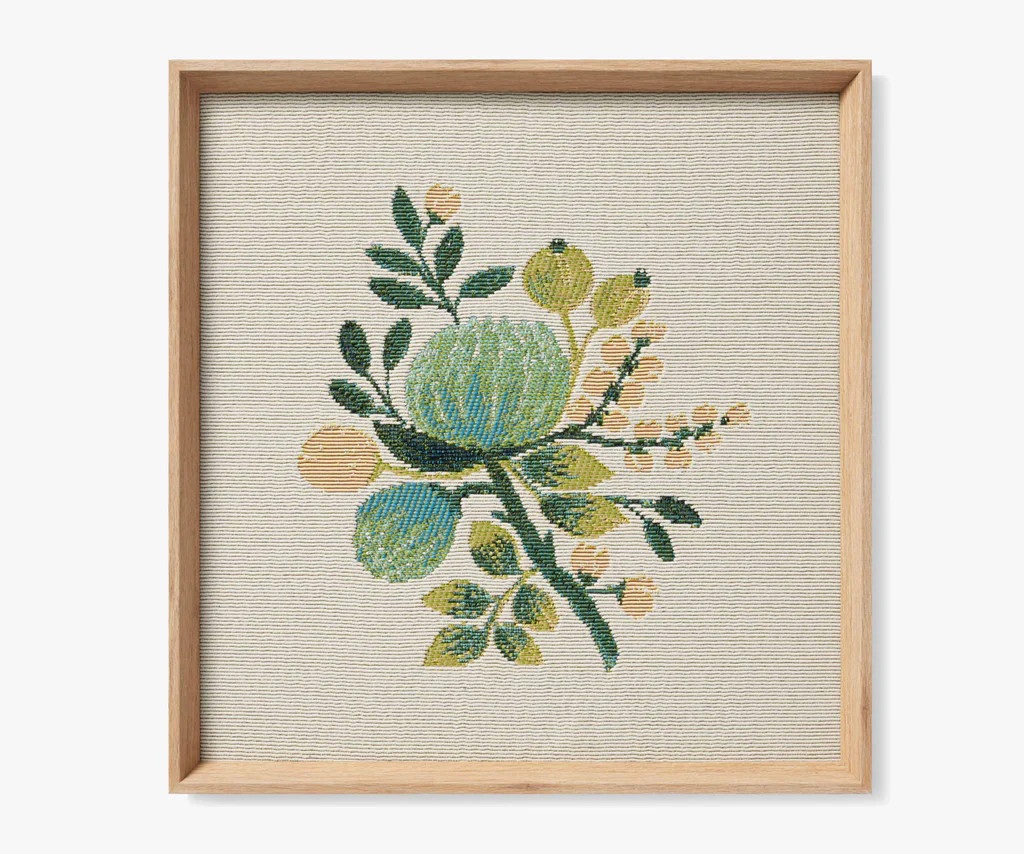 Botanical Framed Wall Art - Blue Botanical | Rifle Paper Co.