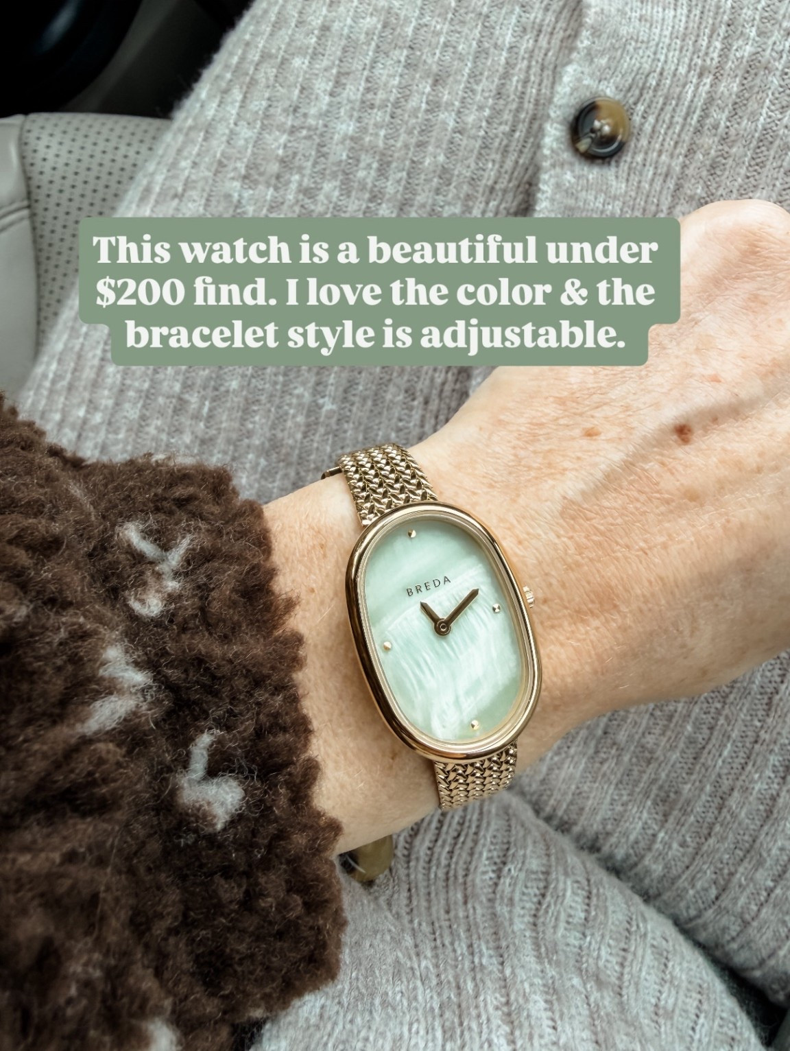 This watch is so chic! I love the gold detailing!

Loverly Grey, women’s watch, timeless accessories, chic fashion 

#LTKWorkwear