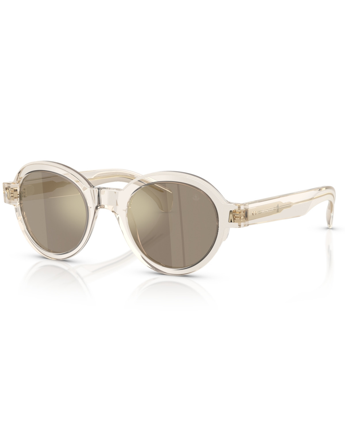 Moncler Unisex Sunglasses, Rondosa ME6003 - Transparent Butter | Macy's
