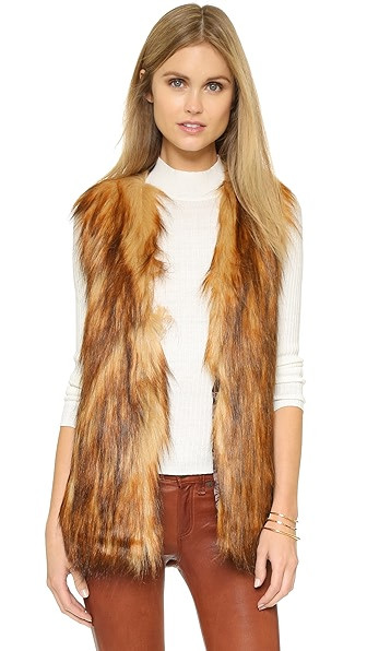 Faux Fur Play Vest | Shopbop