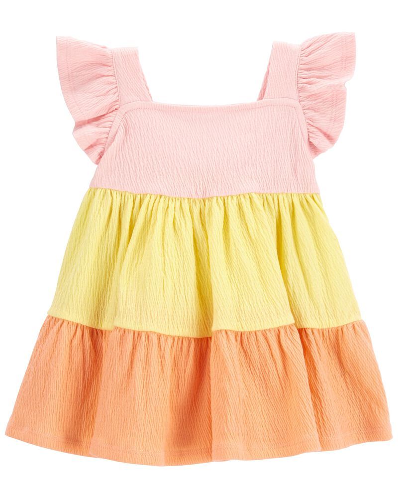 Baby Flutter Crinkle Jersey Dress | Carter's