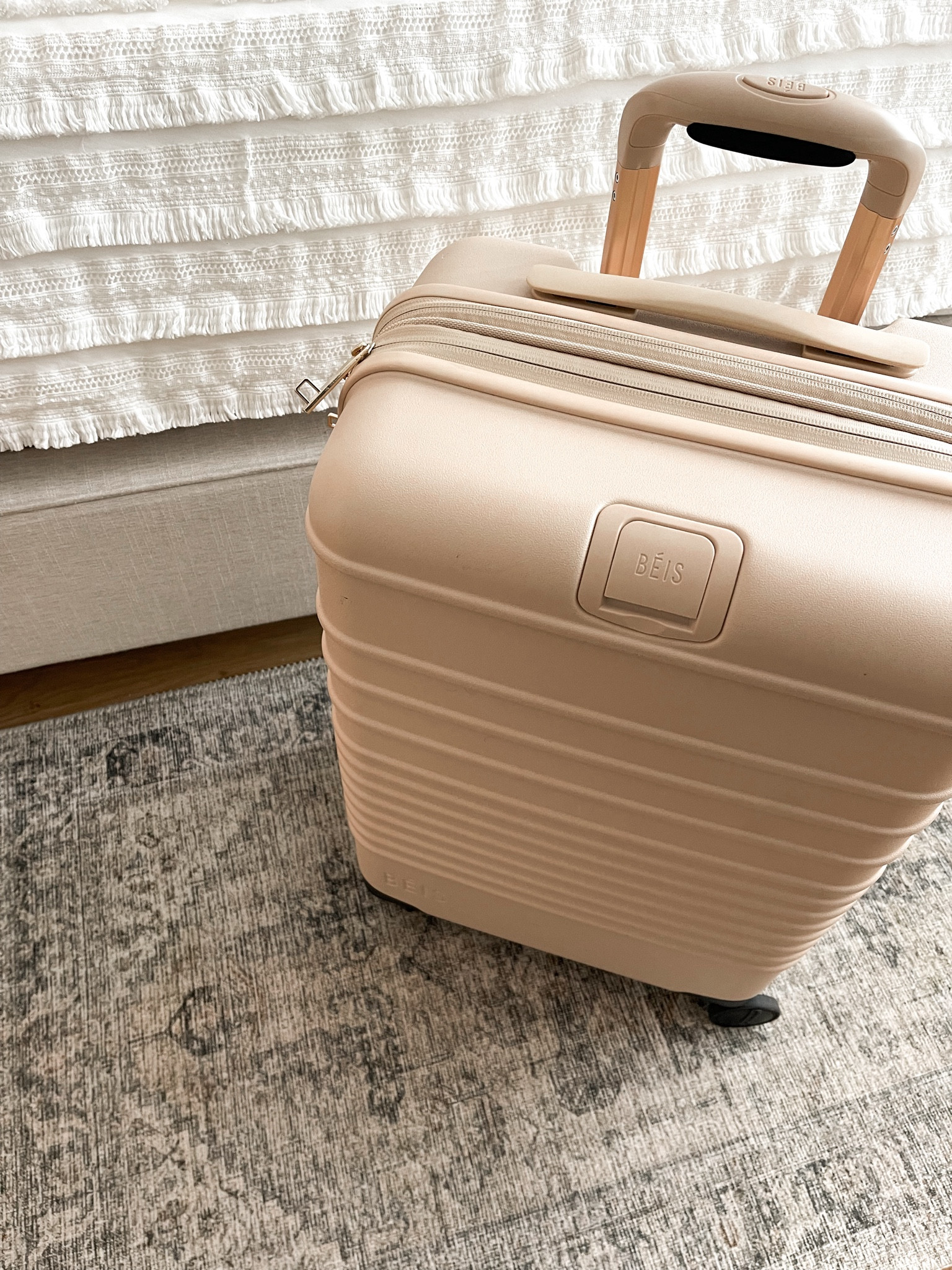 minimalist luggage ~ BEIS is chic, durable, quality and of course neutral vibes w/ all the compartments to maximize your travel capsule.

#LTKtravel #LTKfamily