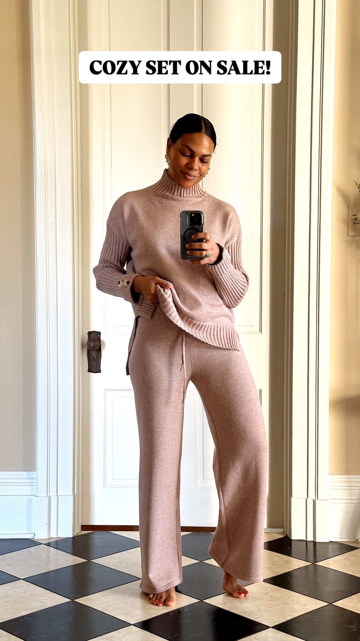 COZY SET ON SALE NOW! Amazon spring sale is live and one of my fave cozy sets is on sale. I’ve had this for over a year and it’s held up. Wearing color camel. 

#LTKStyleTip #LTKSaleAlert #LTKOver40
