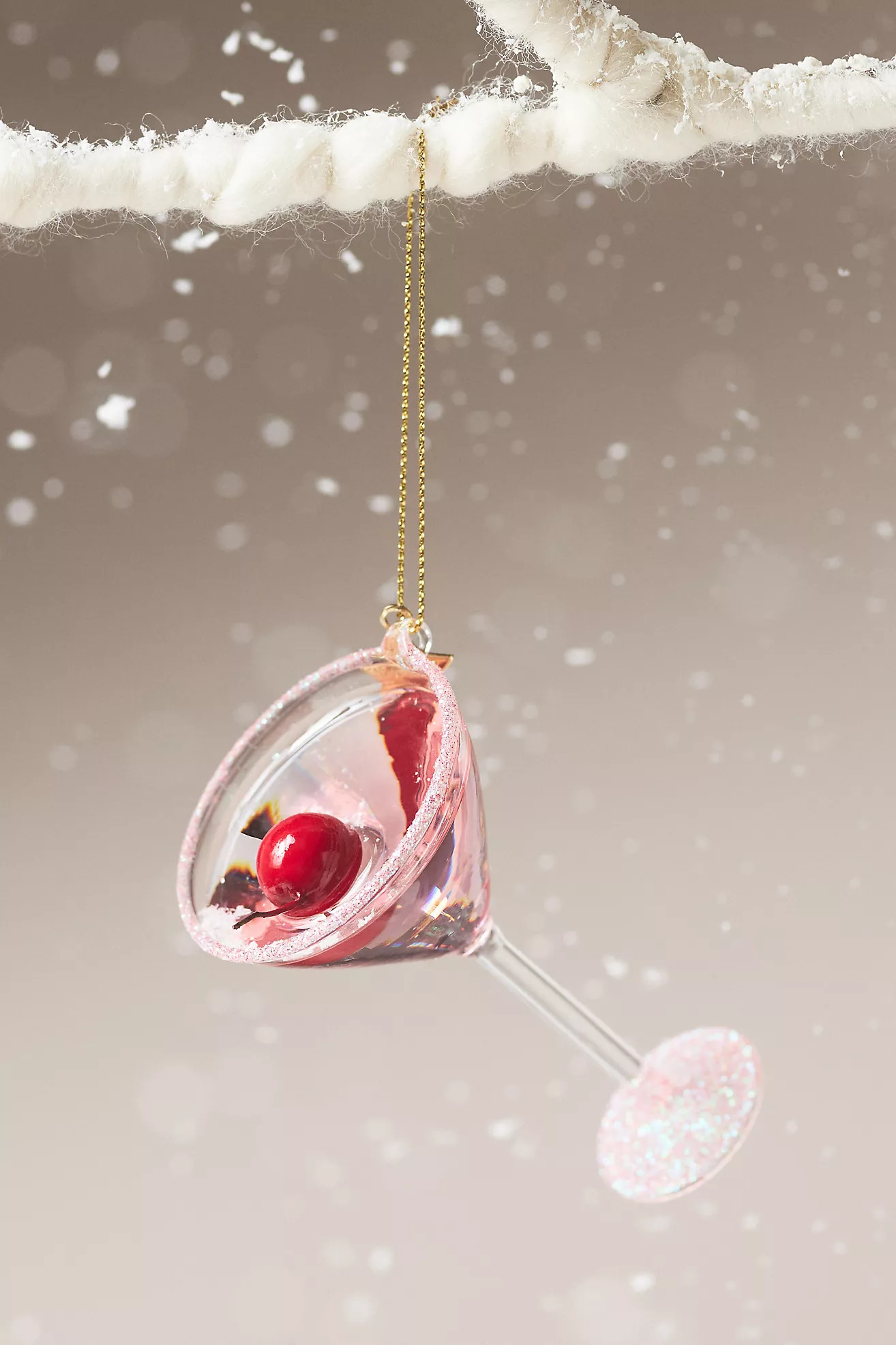 Cosmo Cocktail Glass Ornament | Anthropologie (US)