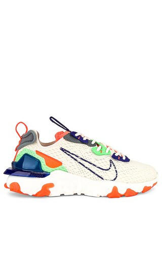 React Vision Sneaker in Pale Ivory, Concord, & Hyper Crimson | Revolve Clothing (Global)