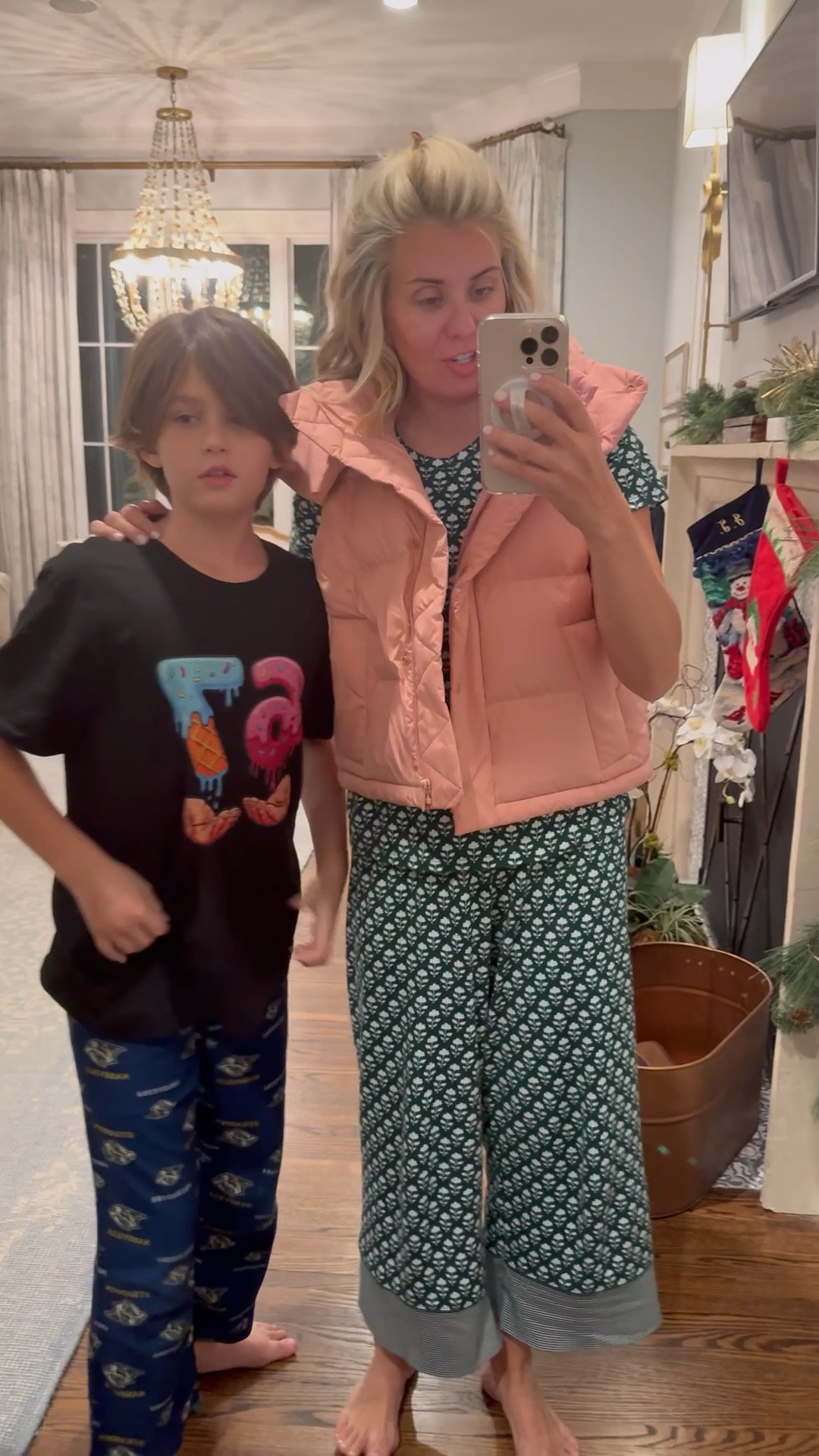 I wear a 2 in the vest and am seriously contemplating a few more colors! Ha

2 vest 
Small pjs
James shirt L


#LTKGiftGuide #LTKootd #LTKSaleAlert