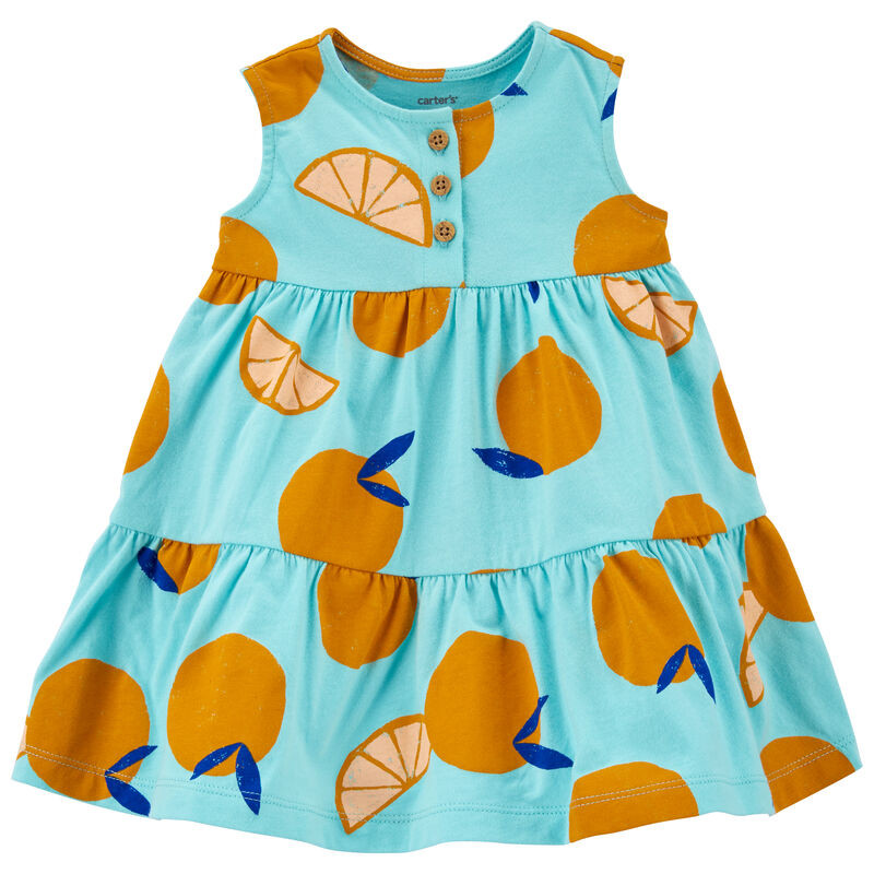 Fruit Cotton Dress | Carter's