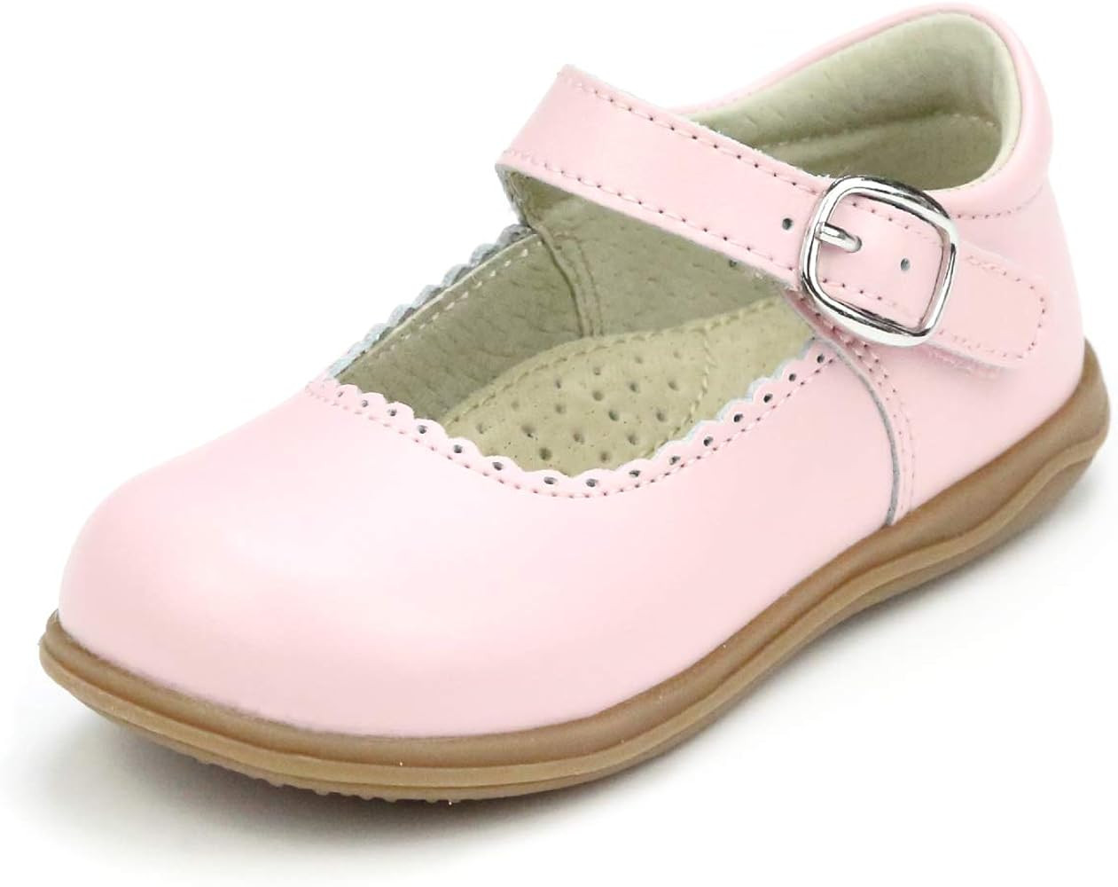 Chloe Classic Scalloped Leather Mary Jane (Toddler) | Amazon (US)
