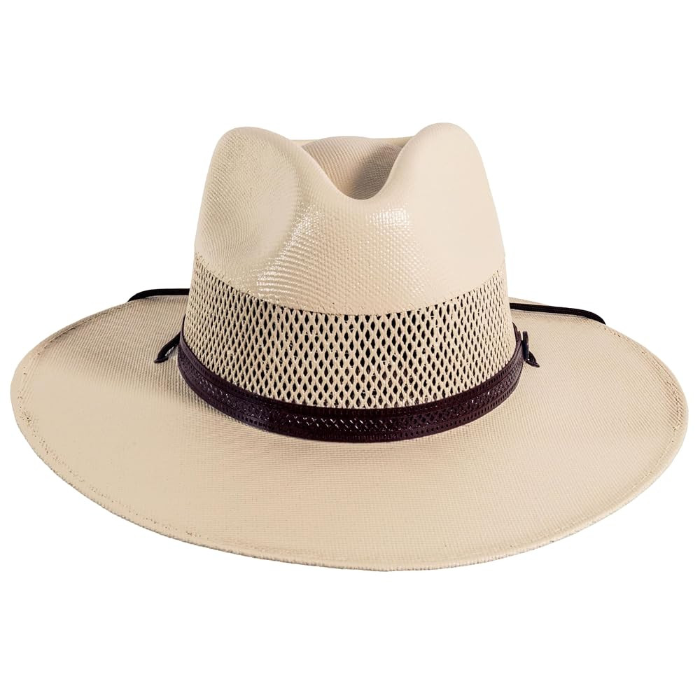 American Hat Makers Florence Fedora Hat — Straw Sun Hats for Men & Women | Amazon (US)