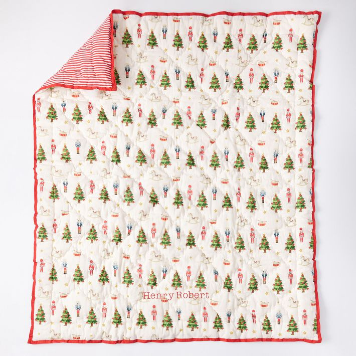 Holiday Baby Quilt | Mark and Graham