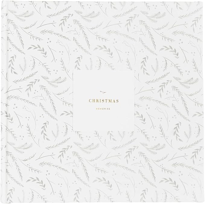 Promptly Journals, Our Christmas Memories: A Family Traditions Keepsake (Pine Boughs, White, Line... | Amazon (US)