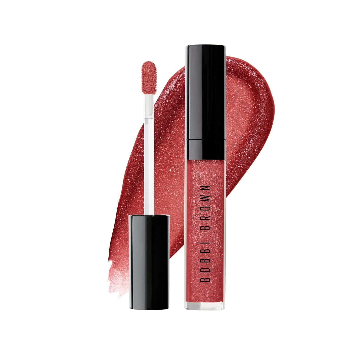 Bobbi Brown Crushed Oil-Infused Gloss | Hydrating, Non-Sticky, Tinted Lip Oil Gloss | High-Impact Shine & Comfortable Feel, 0.20 Fl Oz, Kir Sugar | Amazon (US)