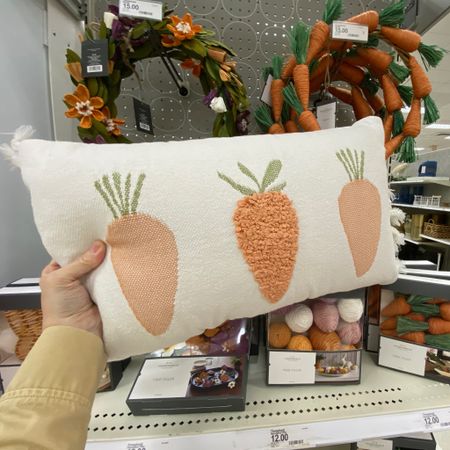 Love this 🥕 carrot pillow and wreath. The pillow feels really well made! Perfect for Easter, and these will sell out quickly.

Follow my shop @BelleAntiquarian on the @shop.LTK app to shop this post and get my exclusive app-only content!

#liketkit #LTKFind #LTKunder50 #LTKhome
@shop.ltk
https://liketk.it/4236E

#LTKhome #LTKFind #LTKfamily