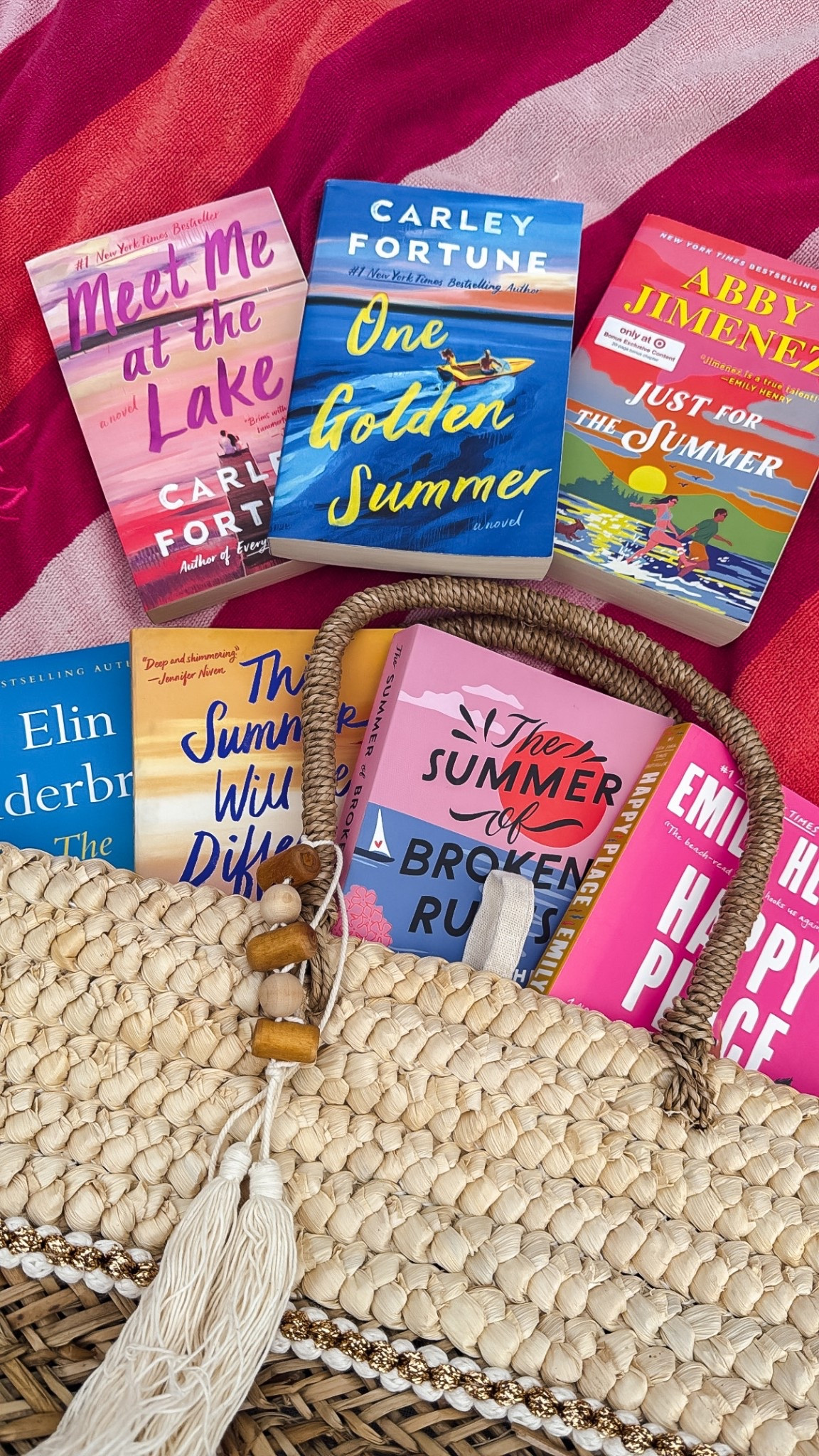 Summer beach reads ☀️

Here are a few of my favorite summer books for vacation by Carley Fortune, Emily Henry and more!

#LTKSaleAlert #LTKFindsUnder50 #LTKSeasonal