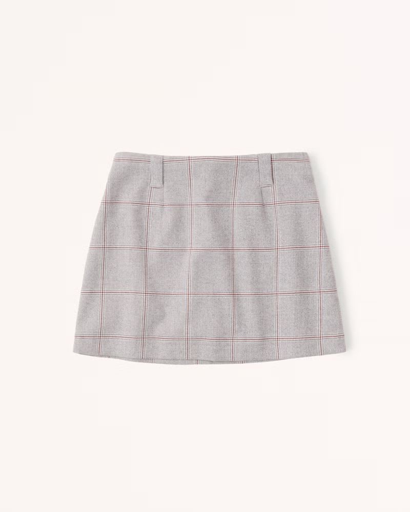 Women's Clean Menswear Skort | Women's Bottoms | Abercrombie.com | Abercrombie & Fitch (US)