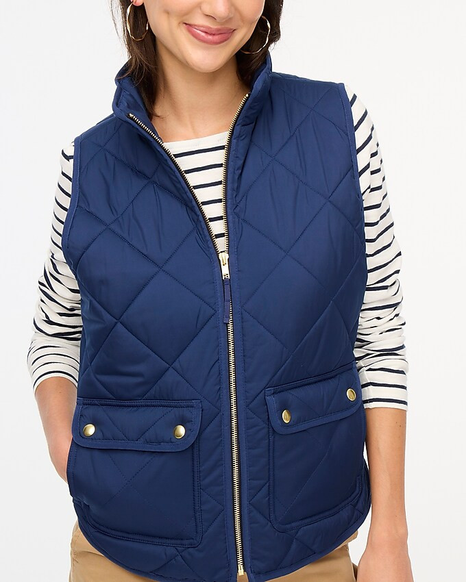 Puffer vest with snap pockets | J.Crew Factory