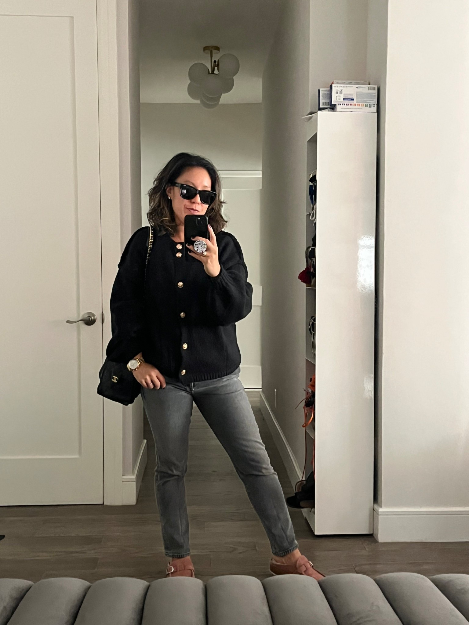 Bundle up. Great latering sweater. Oversized. I’m wearing an xs. Love the button detail! I can’t stop wearing these shoes. Easy slide on style. Warm shearling lining. Some color ways on sale. I’m wearing a 37. TTS.

#LTKStyleTip #LTKFindsUnder50 #LTKFindsUnder100