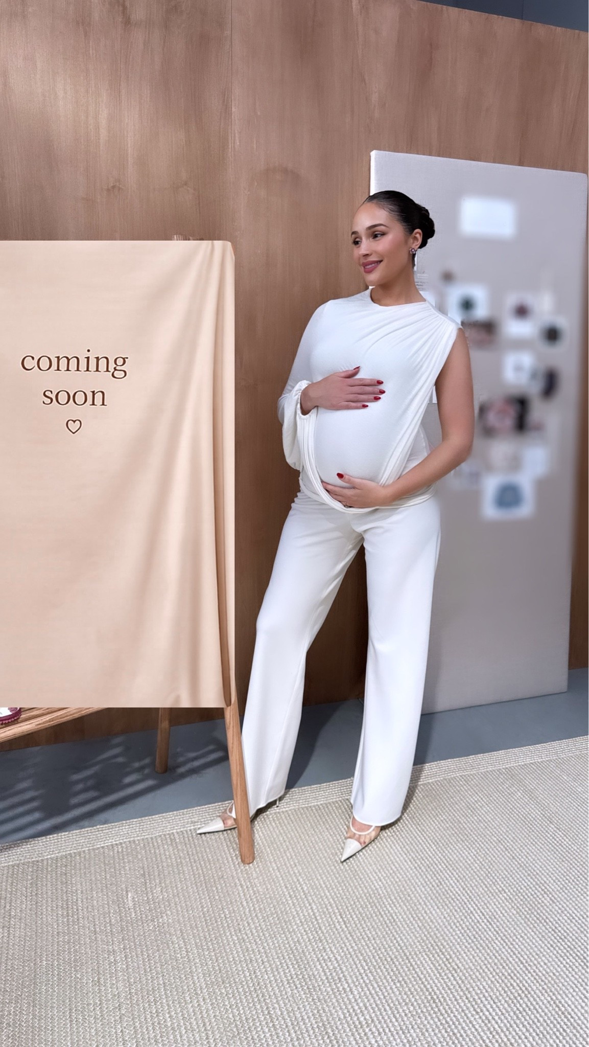 Coming soon 🤍 All white outfit of the day!

#LTKootd #LTKSeasonal #LTKBump