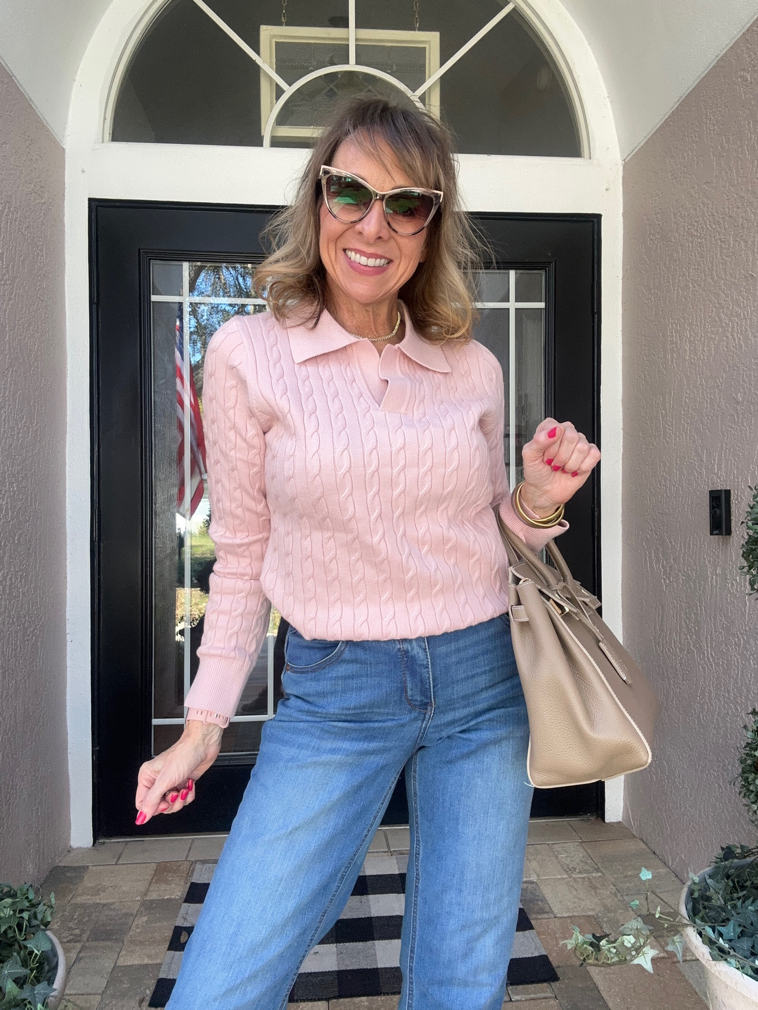 Jeans and a sweater but better! Look for sweaters with nice details like texture, pattern, a collar. 

#LTKStyleTip #LTKOver40 #LTKFindsUnder100