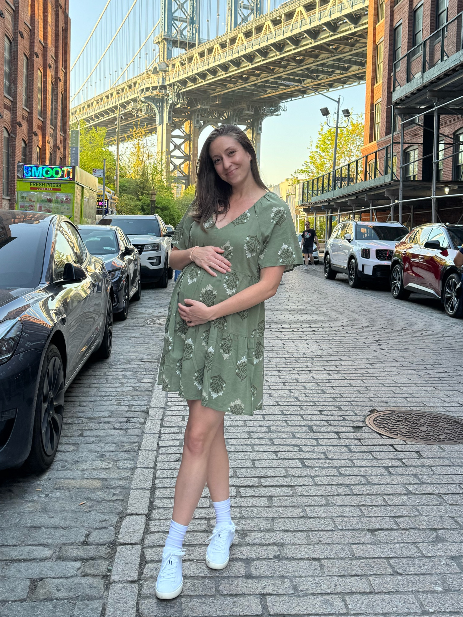 Perfect dress for traipsing around NYC. These shoes are also my jam since you can toss them in the wash! 

#LTKSeasonal #LTKbump