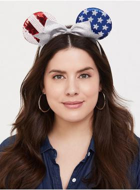 Disney Minnie Mouse American Flag Headband | Torrid (US & Canada)