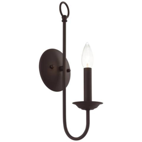 Estate 16" High Bronze Wall Sconce | Lamps Plus
