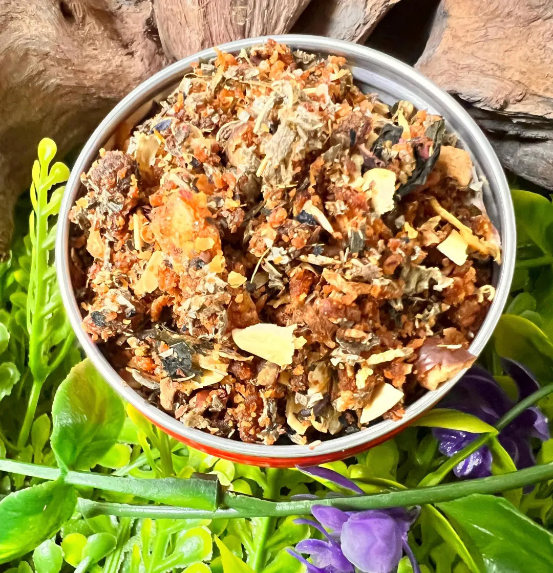 Bigfoot's Christmas Catch With Lake Trout and Steamed Greens. Balanced Meal for Hermit Crabs and ... | Etsy (US)