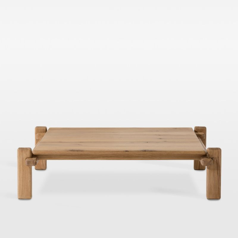 Marcia Square Coffee Table | Crate & Barrel | Crate & Barrel