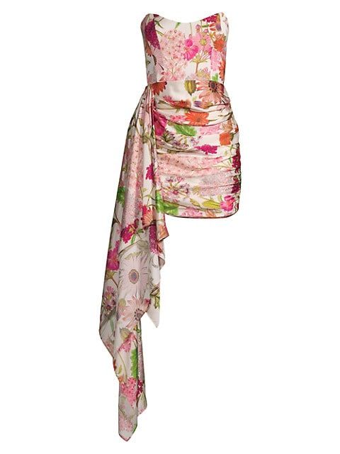 Chasing Dawn Floral Minidress | Saks Fifth Avenue