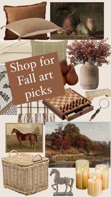Fall art picks to go with this collection 🍂

#LTKSeasonal #LTKhome #LTKstyletip